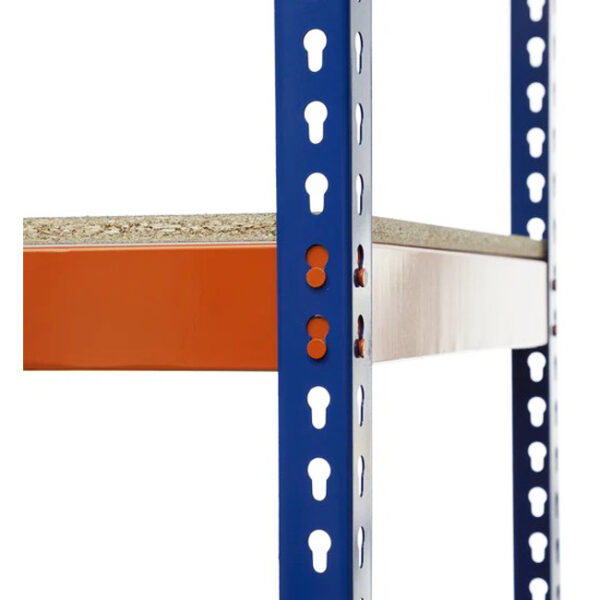 Heavy Duty Industrial Shelving Unit 4 Levels - 1800mm H x 1800mm W x 600mm D - 500KG's UDL Per Shelf - Image 4